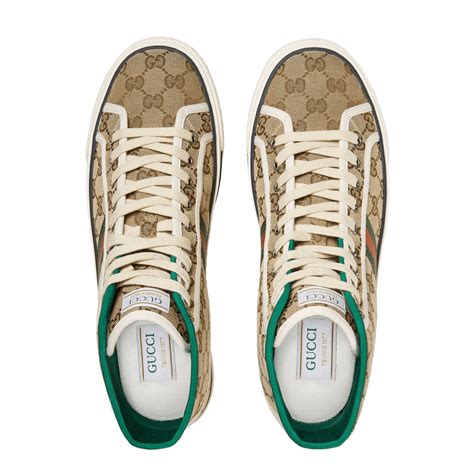 gucci studded tennis shoes|Gucci tennis shoes men's.